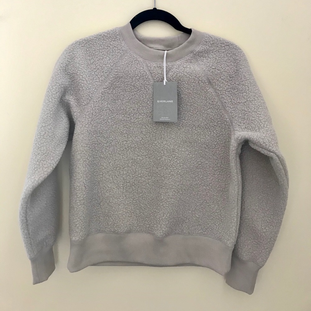 NWT Everlane ReNew fleece sweatshirt